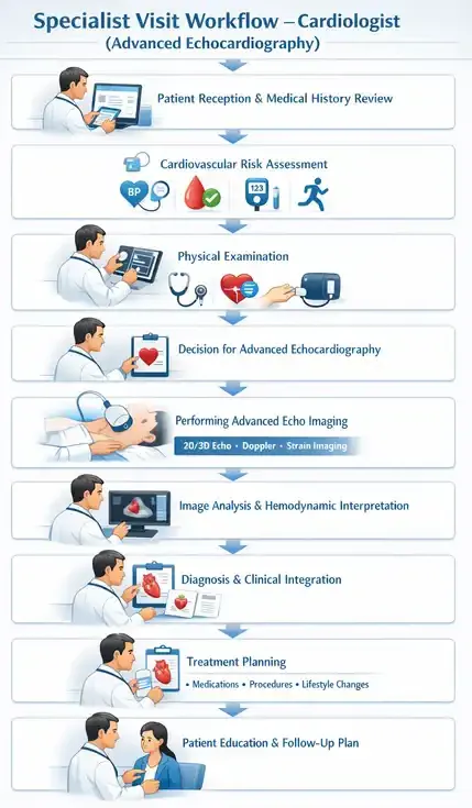 ویزیت تخصصی قلب و عروق ویزیت تخصصی قلب و عروق توسط متخصص قلب