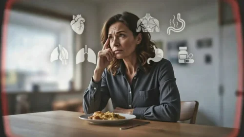 درد قفسه سینه هنگام غذا خوردن