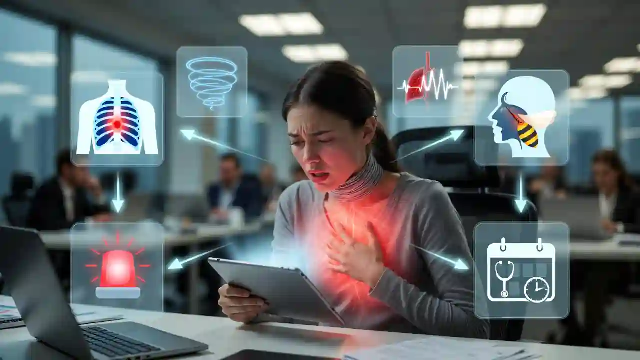 تنگی نفس ناگهانی