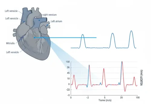 همافزایی اکوی M-Mode و داپلر در تشخیص ساختار و حرکت و جریان همافزایی اکوی M-Mode و داپلر در تشخیص ساختار و حرکت و جریان