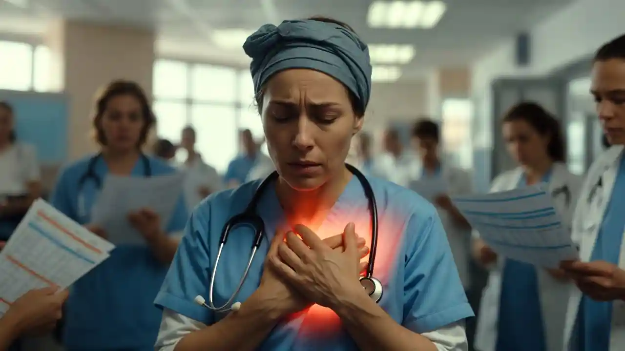 درد قفسه سینه ناشی از نگرانی و اضطراب