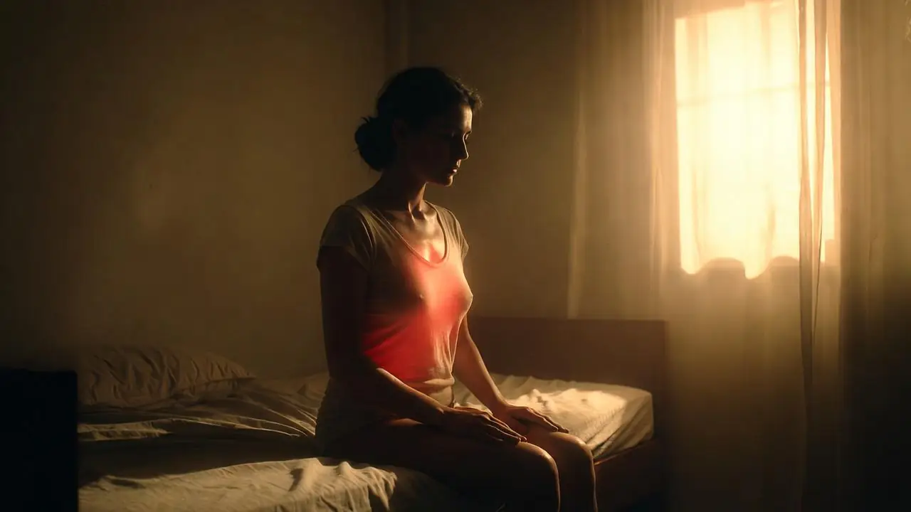 درد قفسه سینه هنگام قاعدگی