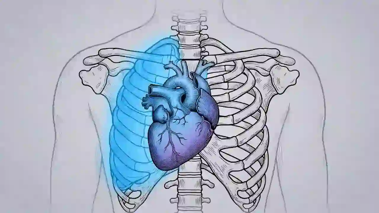 درد سمت چپ قفسه سینه