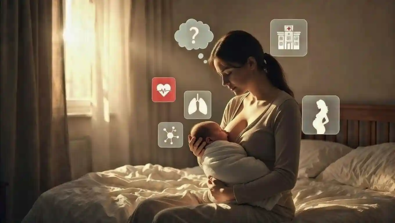 درد قفسه سینه هنگام شیردهی