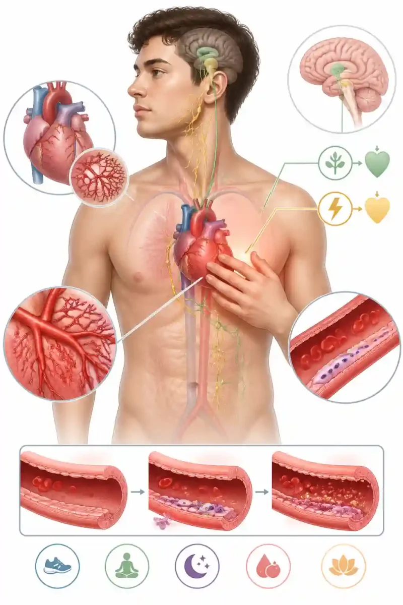 علت درد مبهم قلب چیست؟ علل، علائم هشدار و فیزیولوژی ابهام گرفتگی مویرگی یا مویرگهای خونرسان عضله قلب در جوانان میتواند عامل درد قلب مبهم در جوانان (بدون سابقه خانوادگی یا بیماری قلبی قبلی) باشد.