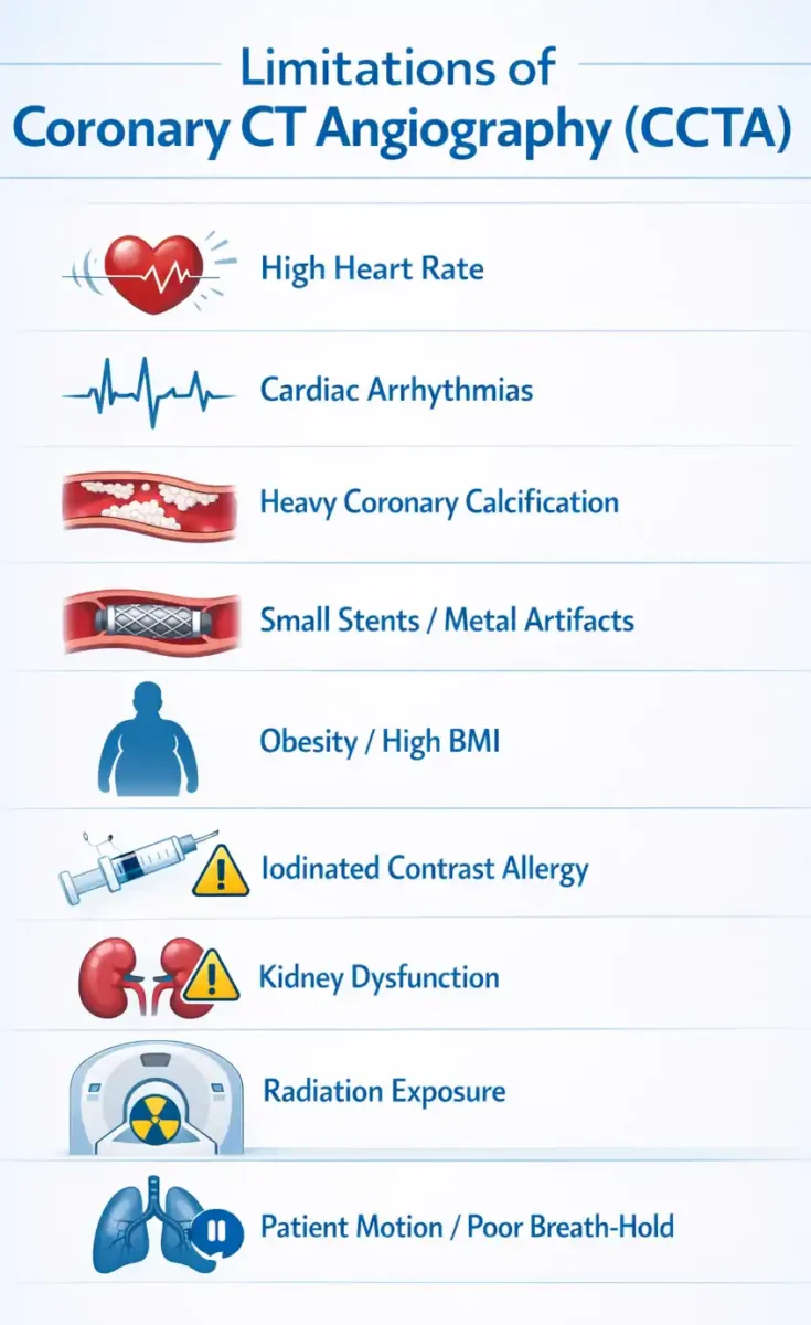 CT آنژیوگرافی چیست و چه تفاوتی با آنژیوگرافی دارد؟ آنچه باید بدانید CT آنژیوگرافی چیست؟ | محدویت های CT آنژیوگرافی