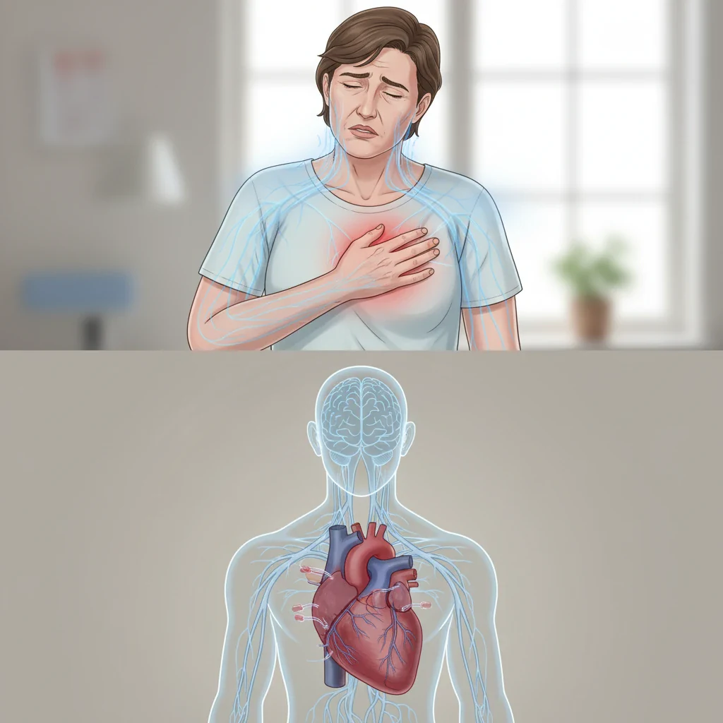 علت درد مبهم قلب چیست؟ علل، علائم هشدار و فیزیولوژی ابهام درد مبهم قلب و عوامل احتمالی آن | فیزیولوژی درد مبهم قلب معمولاً از کمکاری بخش نامشخصی از سیستمهای وابسته حکایت دارد.
