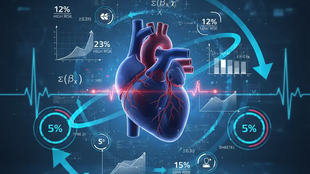 مدل SCORE2 و SCORE2 OP برای محاسبه ریسک وقوع حادثه قلبی عروقی در بازه 10 سال آینده 
