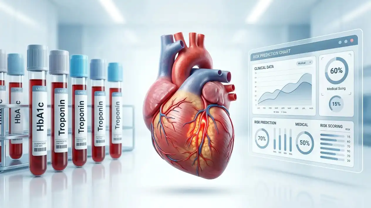 مطالعات دکتر محبوبه شیخ | دکتر محبوبه شیخ | نقش شاخص‌های مطالعات (HbA1c و تروپنین) در تخمین میزان آسیب به قلب و مرگ و میر ناشی از آن