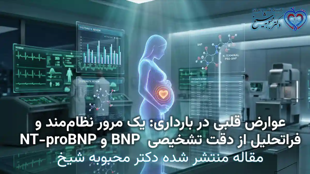 ارزیابی شاخصهای متداول عوارض قلبی (BNP ، NT ProBNP) در بارداری | نتایج یک فراتحلیل از دکتر محبوبه شیخ
